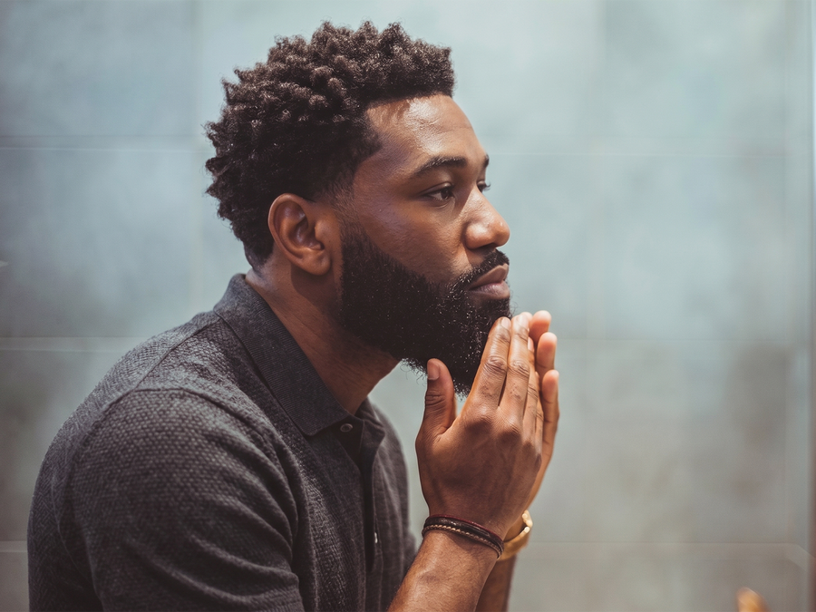So we built beard care that's actually meant for us...