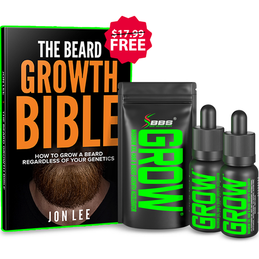 GROW MORE!! 2-Pack of GROW® XXL Beard Growth Accelerator