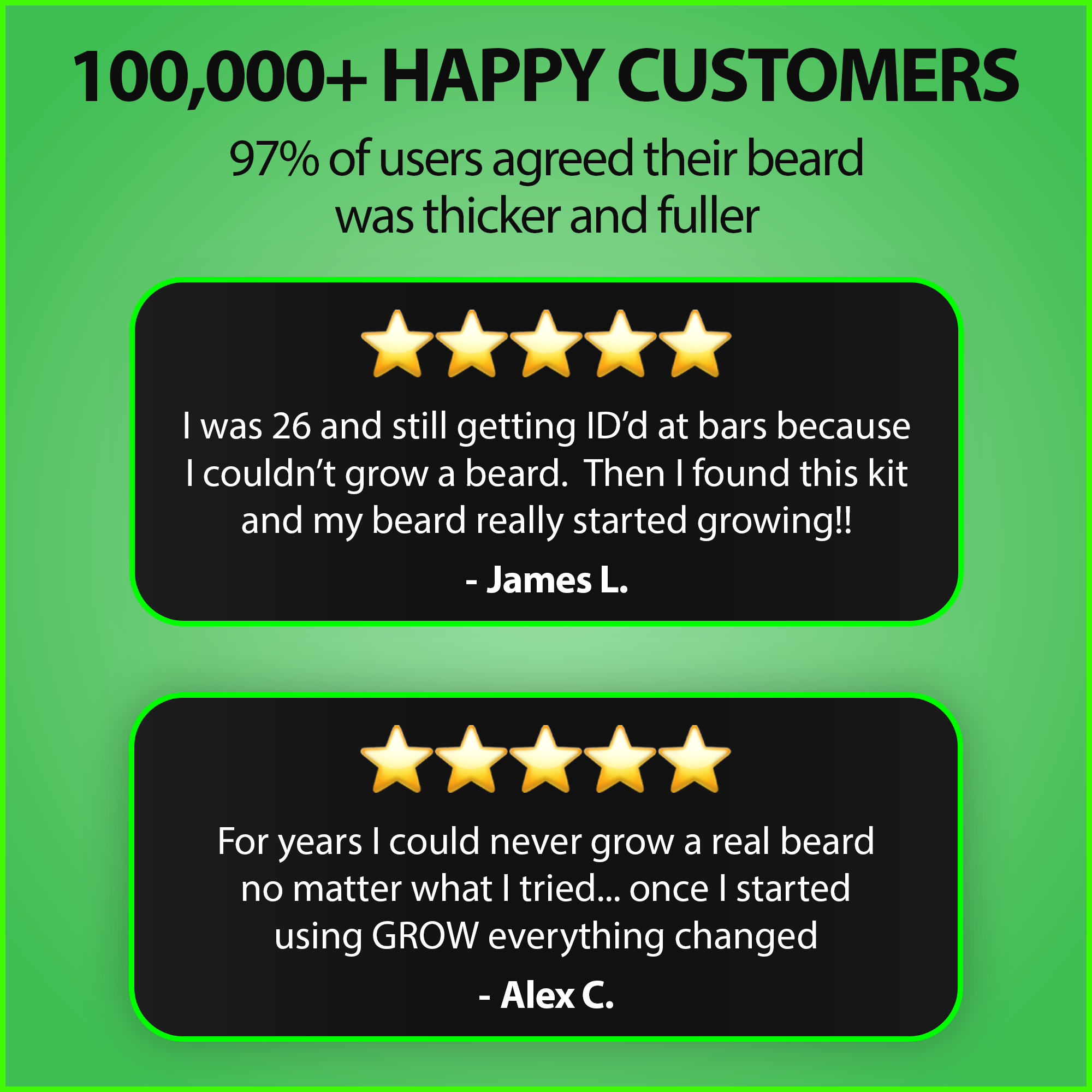 GROW® Maximum XXL Beard Growth Accelerator