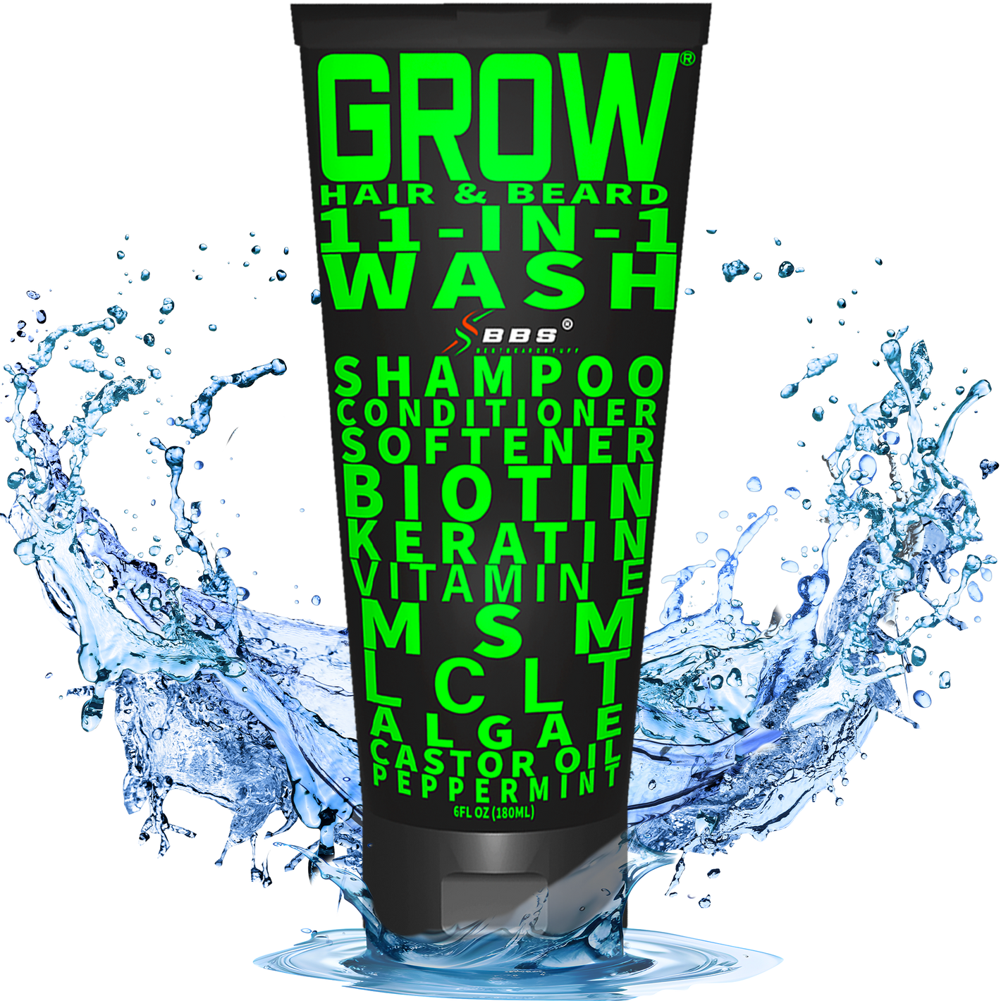 GROW® Hair & Beard 11-in-1 Wash